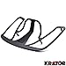 Krator Luggage Rack Black Cargo Travel Rack Compatible with Honda Goldwing GL1800 Models 2001-2016 Luggage Rack Black Cargo Travel Trunk Rack Mount (NP019-B)