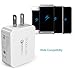 dodocool Quick Charge 3.0, 18W USB Wall Charger [Qualcomm Certified] for Galaxy S7/S6/Edge Nexus 6p LG G5