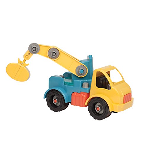 Battat Take-A-Part Toy Vehicles Crane Green