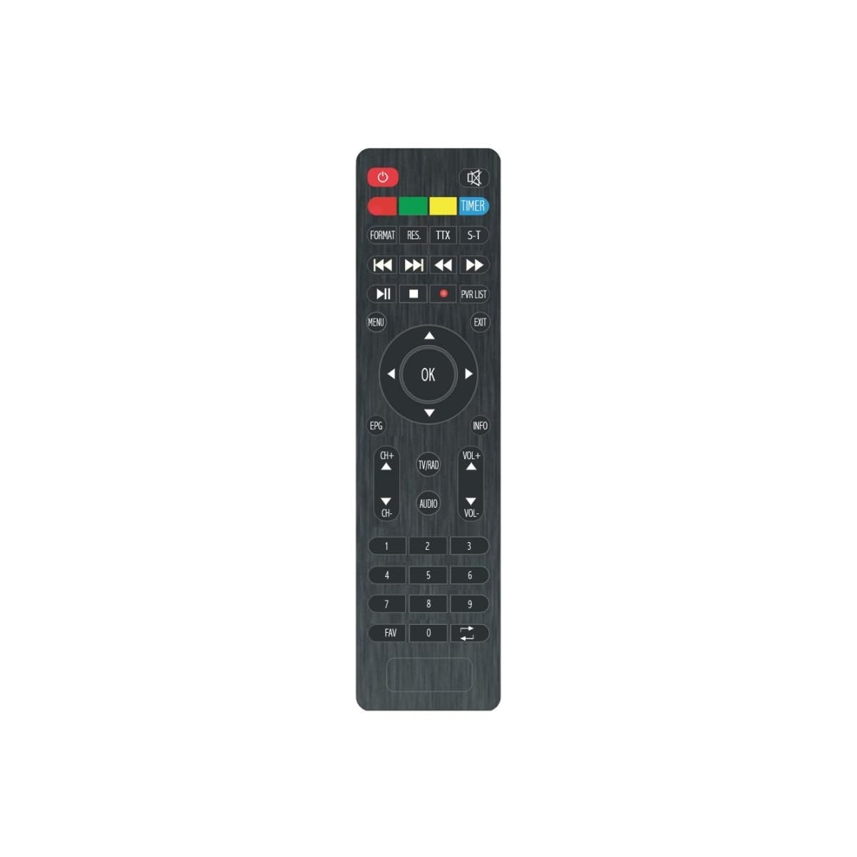 Optex Original Remote Control for TNTSAT Receiver TV Box Model ORS9989