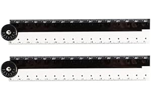 White and Black Ruler 30 cm DIY Drawing Rulers Folding Ruler Drawing Ruler Measuring Tool Office Use Easy Operation