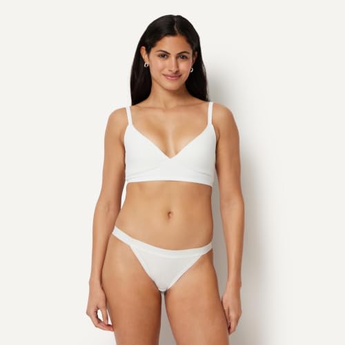 Amazon Essentials Women's Cotton Jersey Thong Underwear Pack of 6