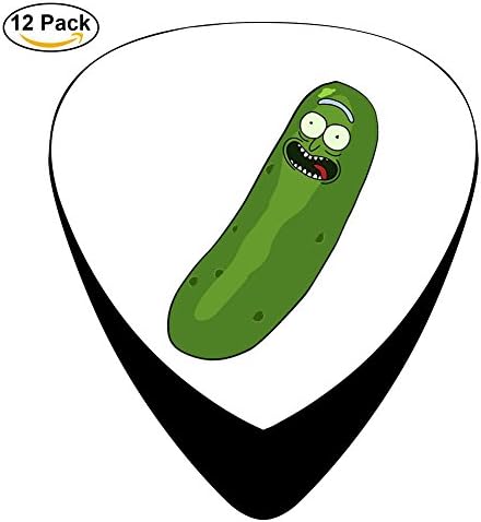 Custom Rick and Morty Celluloid Guitar Picks Plectrums for Guitar Bass,12 pack