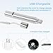 2 Pack Cat Chaser Pointer Light Toy,USB Rechargeable,3 in 1 Multi-Function&Multi-Pattern Function,Pets Dog Interactive Toys,Used as LED Flashlight,Cat Chase Pointer Light,UV.Great for Pet Exercise