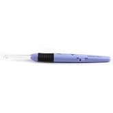 Lighting Crochet Hook,USB Rechargeable LED Light Up Crochet Hook Interchangeable Heads Light Crochet Hooks Knitting Crochet Weave Knitting Needles (5.0mm)