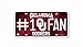 Rico Industries NCAA Oklahoma Sooners #1 Fan Metal License Plate Tag, 6 x 11.5-
