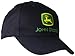 John Deere Embroidered Logo Baseball Hat - One-Size - Men's - Black primary
