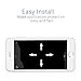 iPhone 8 plus Screen Protector-MORNTTE Tempered Glass with 3D Touch Case Protective Screen Protector for Apple iPhone 7 plus (white)