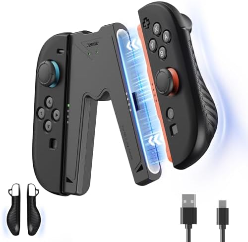 Amazon.com: One-Handed for Joy-Con Grip for Nintendo Switch