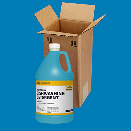 2 AmazonCommercial+Professional+Dishwashing+Detergent+1+Gallon