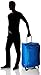 Delsey Luggage Chatillon, Medium Checked Luggage, Lightweight Spinner Suitcase, Blue
