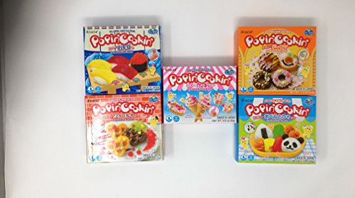 Popin  cookin  diy candy kit (5 pack variety) - tanoshii cakes, s…