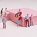100pcs Painted Model Train People Figures Scale 1:50