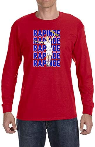 Tobin Clothing RED USA Rapinoe Text Pic Text Pic Long Sleeve Shirt
