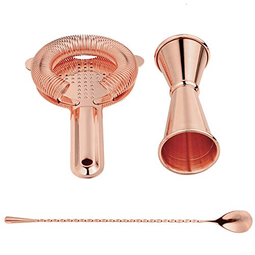 LTLWSH 8-Teiliges Boston Cocktailshaker/Cocktail Mixer Set 2 gewichtete Cocktail Shaker, Barsieb-Set, Doppeljigger… – Bild 2