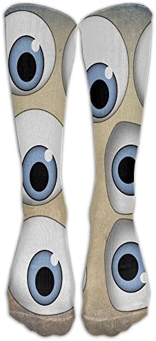 Blue Eyes Look At You Special Design Compression Socks Fashion Simple Elastic Stockings