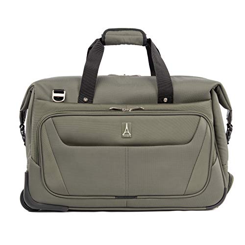 Travelpro Maxlite 5 CarryOn Rolling Duffel Bag, Slate Green, 20Inch