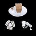 XIAKE Weight Loss Fat Burning Electric Massager Roller Handheld Relieve Tension Brown