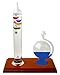 Ambient Weather WS-YG901 Galileo Thermometer and Glass Globe Fluid Barometer