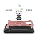 QiongNi Case for Samsung SM-J600G/DS Galaxy On6 2018 / Galaxy J6 2018 SM-J600F/DS SM-J600FN SM-J600L SM-J600N SM-J600GF/DS SM-J600FN/DS Case Cover + 360 Degree Rotating Ring Holder Kickstand Black