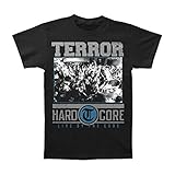 Terror Men's Hardcore Black T-shirt Black