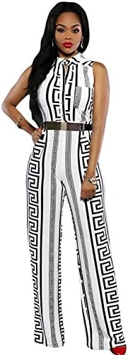 SextyHome Lady Suit Collarless Sleeveless Texture Printed High Waist Casual Underwear Clothes(Grey)