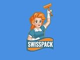 SWISSPACK Revolving Spin Mop and Bucket Set with 4 Reusable Pads Orange-Gray view 8