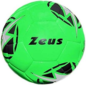 Zeus Balón Kalypso Pelota Entrenamiento fútbol Sala, Verde Fluo, 4 ...