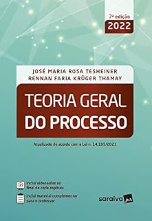 Livro Teoria Geral do Proceso - 7ª edição 2022