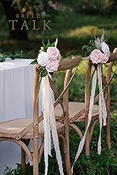 Breeze Talk Artificial Flowers Blush Roses 25pcs