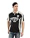 Guinness Arthur Signature Performance Rugby Jersey - Black and Cream Polyester Short Sleeve Polo Shirt