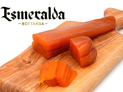 Bottarga Esmeralda - Caviar Of The Mediterranean - (Dried Mullet Roe) 3.19 ~ 4.2 oz Wild Caught from the Mediterranean Sea