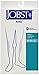 JOBST Relief Thigh High Graduated Compression Stockings 20-30mmHg - Comfortable Unisex Design with Silicone Dot Band - Open Toe, Beige, Small