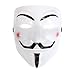 KUTECK V Vendetta Mask Guy Fawkes Halloween Costumes Masquerade Party Face