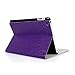 CoastaCloud iPad 2/3/4 Really Thin Smart Stand Cover with Magnetically Detachable Wireless Bluetooth Keyboard Case for Apple iPad 2 3 4 (Purple)