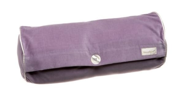 Amazon Com Dreamtime Comfort Zone Neck Roll Lavender Velvet