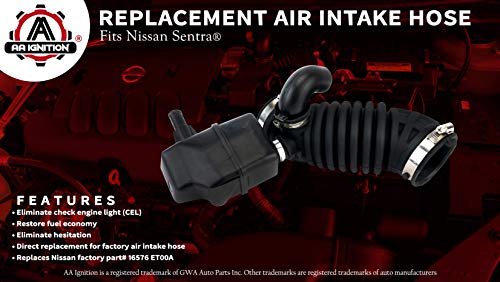 1 Air+Intake+Hose+16576+ET00A+16576ET00A