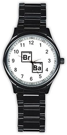 Breaking Bad Black Stainless Steel Round Dial Analog Watch