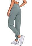 Viodia Women's Joggers with Pockets High Waisted