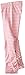 Hatley Girls' Stretch Jersey Legging Pink Stripe
