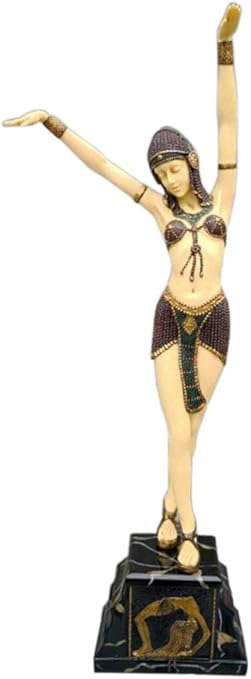 Amazon クレオパトラ像 古代エジプトの女神の彫刻モデルダンスコールド磁器工芸品ホームデコレーションコレクション 置物 オブジェ オンライン通販