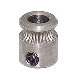Haobase Drive Gear for 1.75mm & 3mm Filament 3D Printer Extruder Pulley 5mm Shaft(For MK8 Repalcement Part)