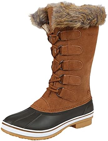 Amazon.com | JBU by Jambu Women's Ella Waterproof Winter Boot, Tan