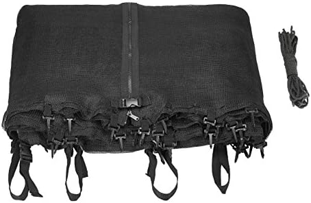Upper Bounce Trampoline Enclosure Safety Net for Round Frame Trampolines, Poles Sold Separately