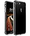 ULAK Compatible with iPhone 8 Plus/iPhone 7 Plus Case Clear, Slim Fit Soft TPU Transparent Back Cover with Shock Absorption Bumper Corners Anti-Scratch for iPhone 7 Plus/8 Plus 5.5 inch, Clear
