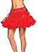 Leg Avenue Plus Size Layered Tulle Petticoat, 1X-2X, Red