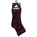 adidas Men's Frequency High Quarter Sock (2-Pair), Collegiate Burgundy - Black Space Dye/Black/Easy Gre, Large, (Shoe Size 6-12)