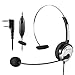 Arama PTT MIC Headphone Headset w/ Adjustable Band for Baofeng UV-5R Kenwood Wouxun Radios