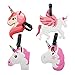 Mziart Cute Unicorn Luggage Tags for Women Travel Baggage Tags Suitcase Bag Lables Backpack Identifier, Set of 4
