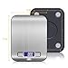 Adoric Digital Food Scale, 1g/0.002lbs to 11lbs Capacity Accurate Weight Measurement Stainless Steel Kitchen Scale for Meat, Gram, Coffee Bean, Fruit, Baking Powder and More (Batteries Included)